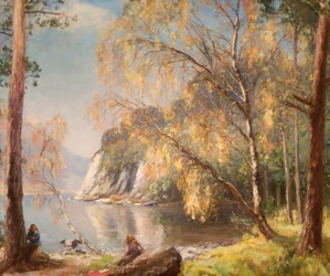 Ullswater, Silver and Gold, 1917